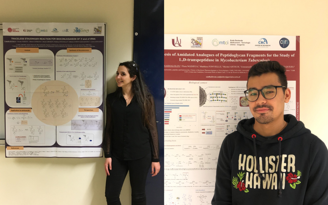 Two awards for the best Poster in the team “Chemistry of RNAs, Nucleosides, Peptides & Heterocycles”